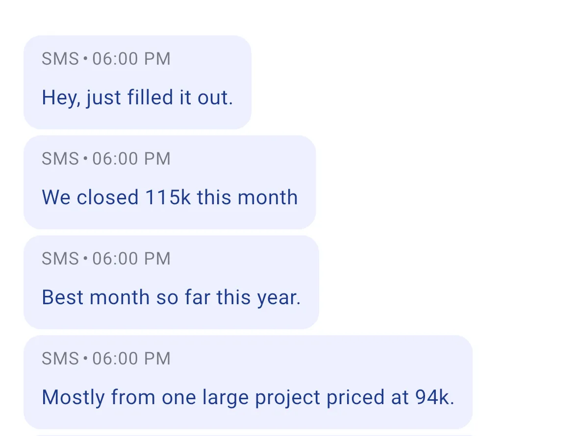 $115K closed in one month. Best month of the year.